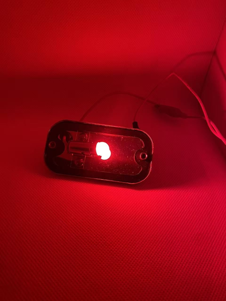 デコトラ屋 高輝度 24V 角型マーカー サイドマーカー用 BA9S LED バルブ 球 G10 G14 タイプC 100個SET