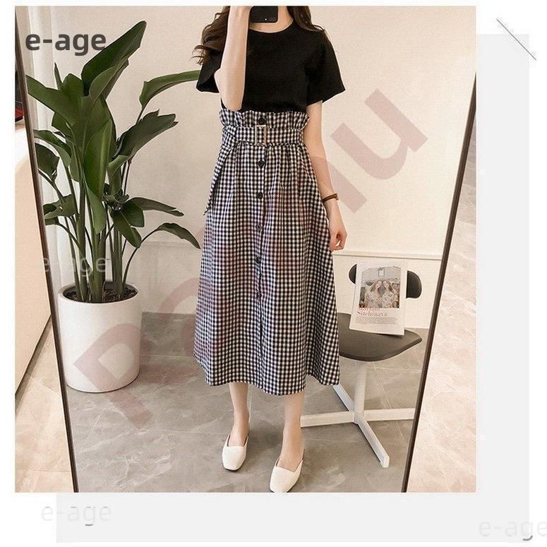 セットアップ レディース 夏 40代 ロング丈 半袖 Tシャツ