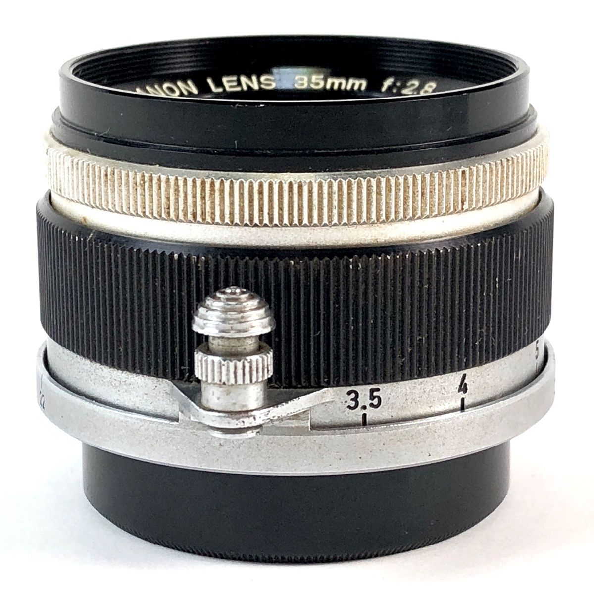 キヤノン Canon 35mm F2.8 Lマウント L39 レンジファインダー カメラ キヤノン Canon 35mm F2.8 Lマウント L39 レンジファインダー