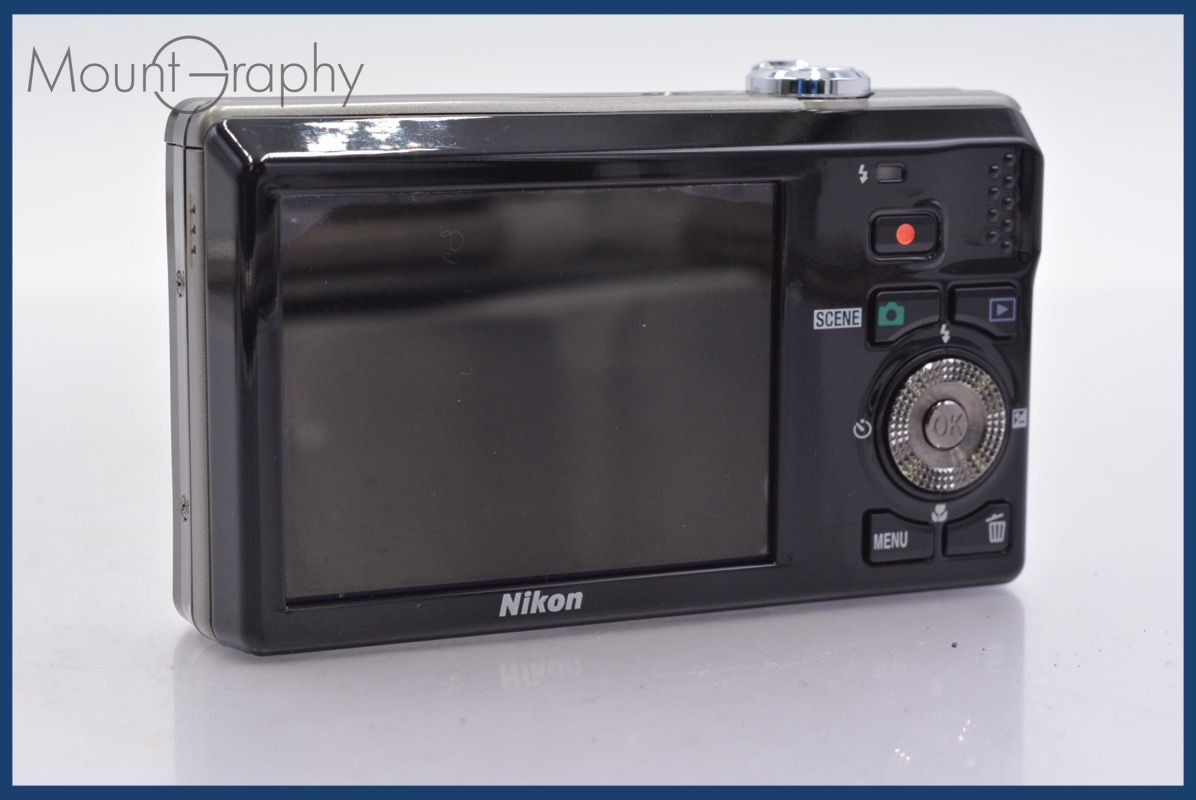  上 ニコン Nikon COOLPIX S 6000 7 x バッテリー付属 同梱可 am 643 コンパクトデジタルカメラ デジタルカメラ