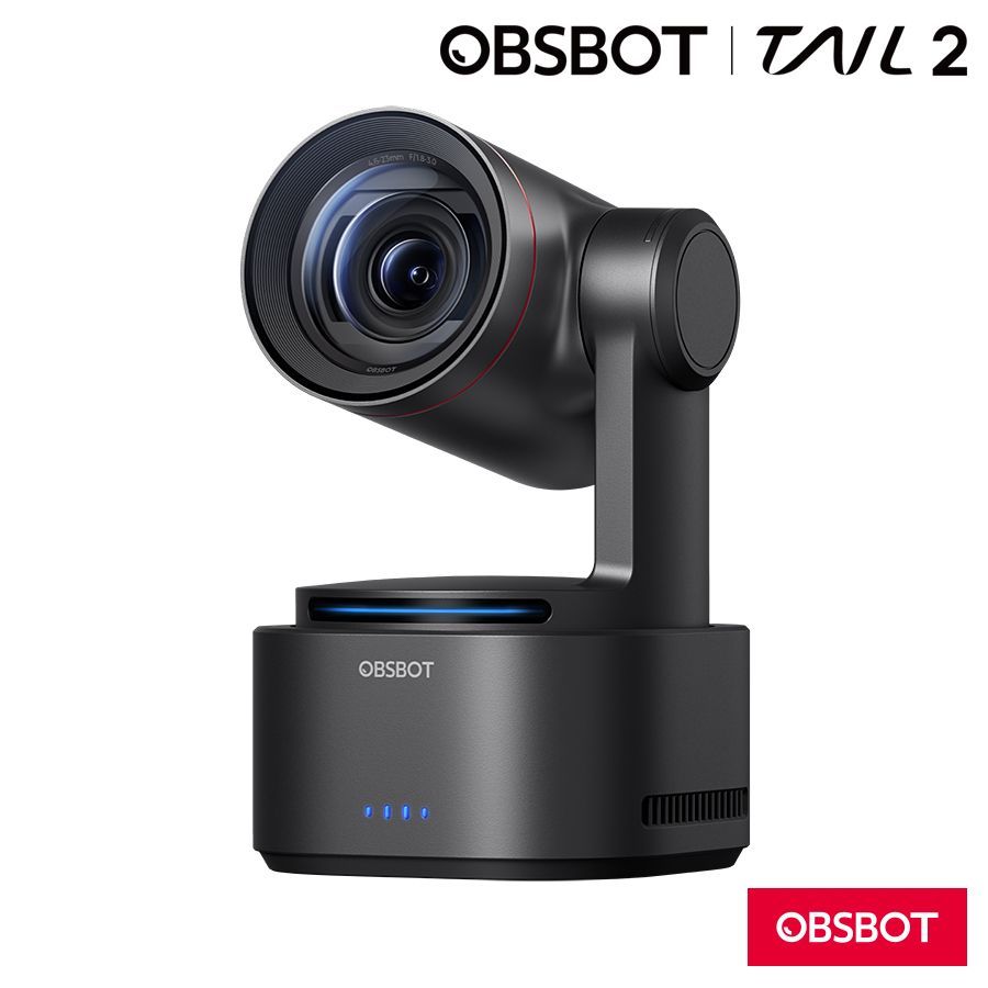 OBSBOT Tail 2 オブスボット OBSBOT TAIL2 AI搭載 PTZR 4K ライブプロダクションカメラ 映像制作 ライブ配信 プレゼン Remo Tech リモテック 正規品 6971889230663 返品不可