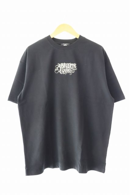 XL 黒 GAKKIN × BUDSPOOL CLASSIC LOGO S/S Tee ガッキン 舐達麻 Tシャツ