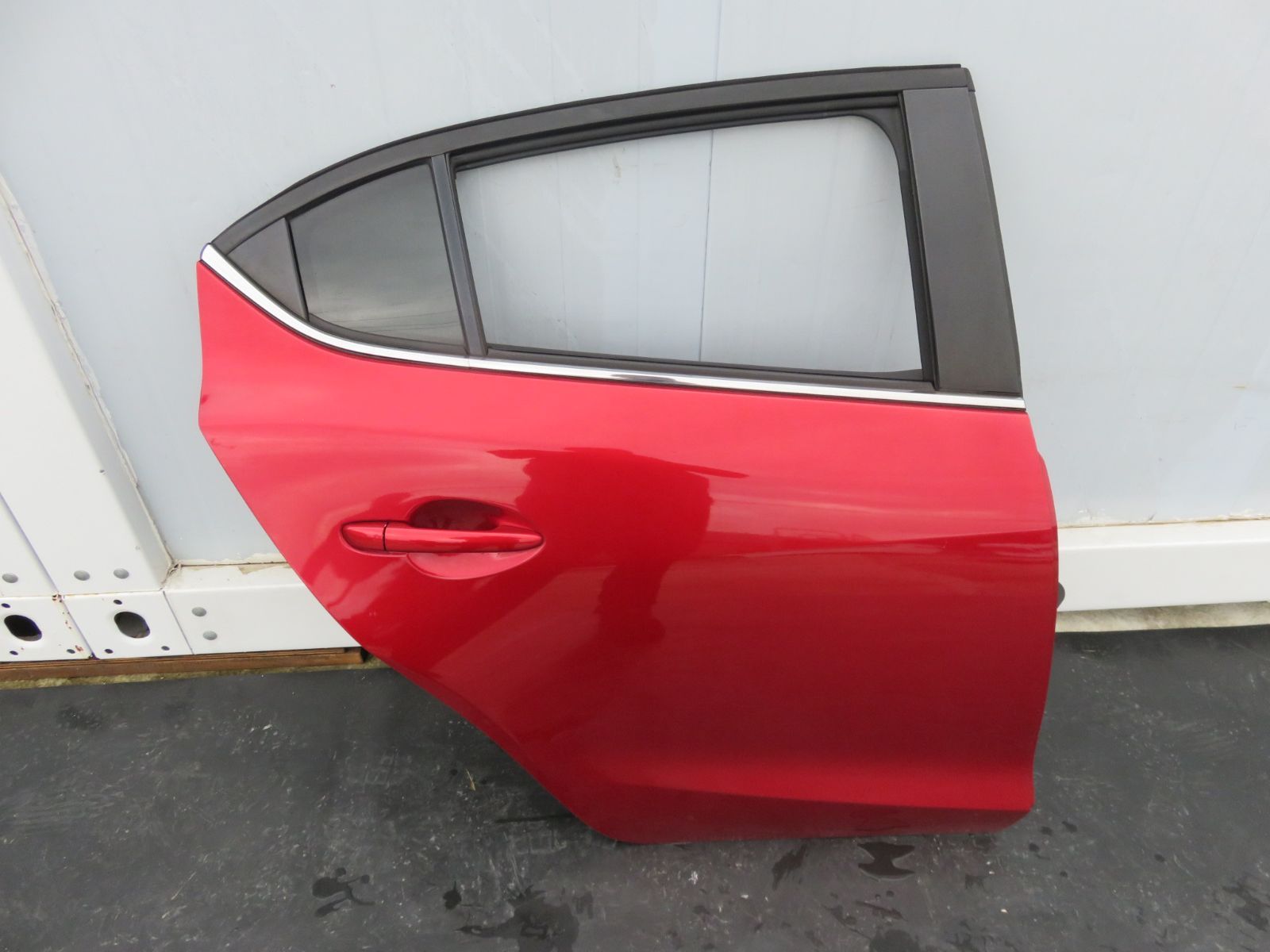 SFC2426 マツダ アクセラスポーツ BM5FS 純正 右リアドア 後席 右後ドア PWスイッチ 内張り付 41U