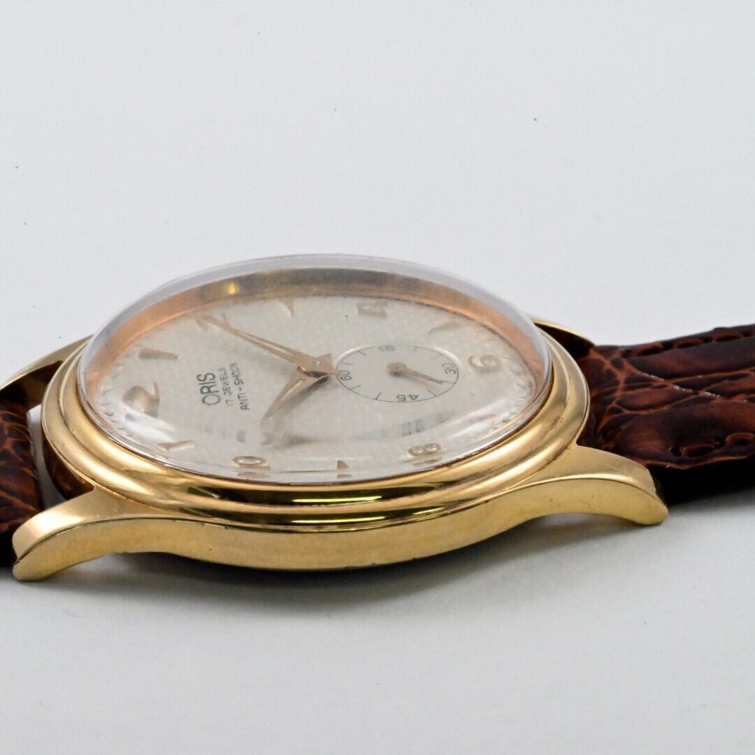 ヴィンテージ ORIS オリス 手巻Hand-Winding 35mm Silver Dial ユニタス UNITAS Cal.6565 Working Ref.7427-26