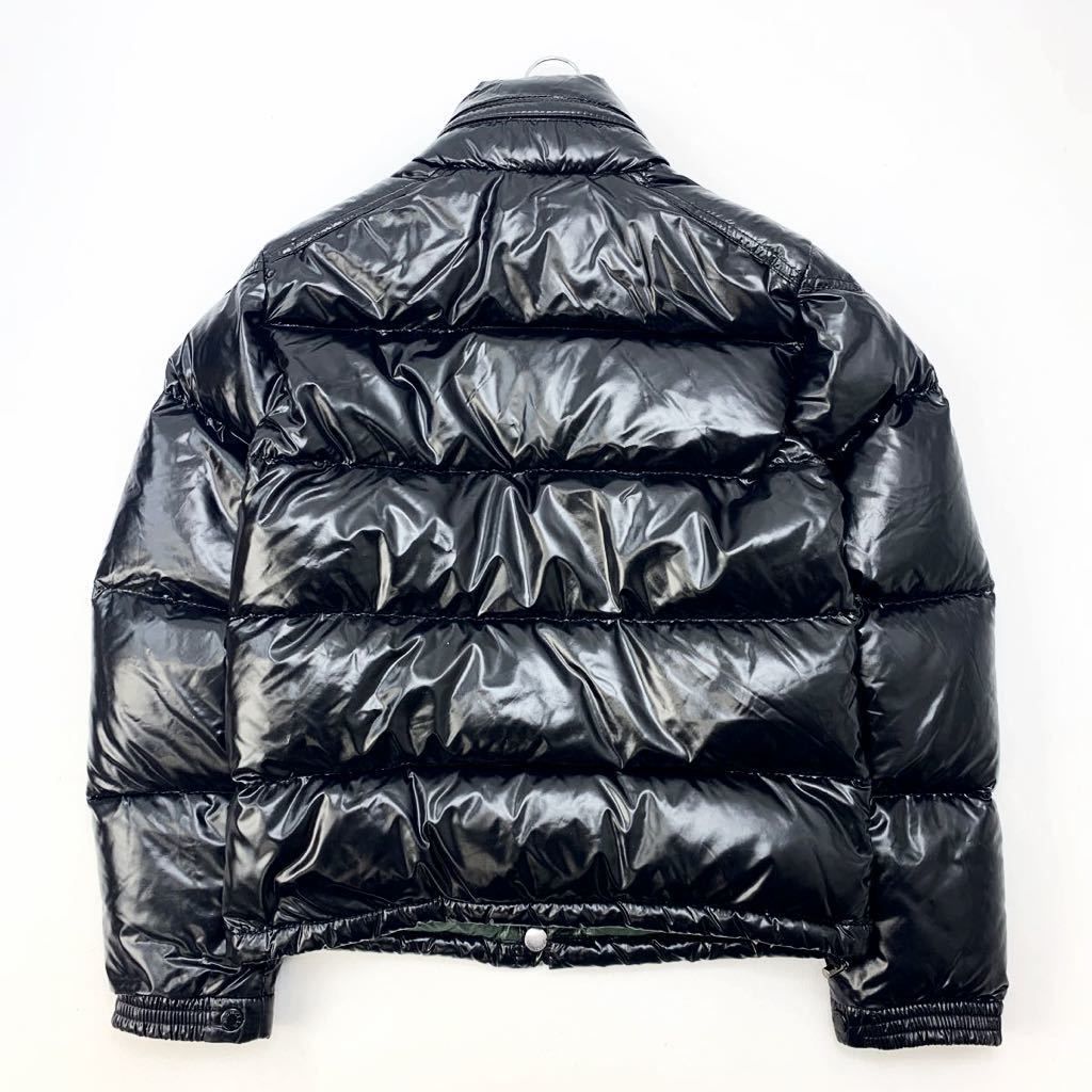 モンクレール MONCLER 国内正規タグ 光沢 ブラック ダウンジャケット
