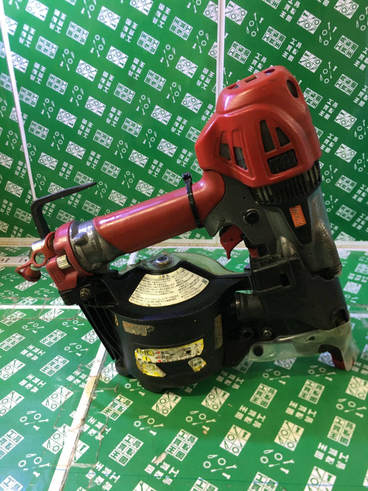 MAX マックス 65㎜高圧釘打ち機 スーパーネイラー HN-65N2 D IT5VAPO7B133