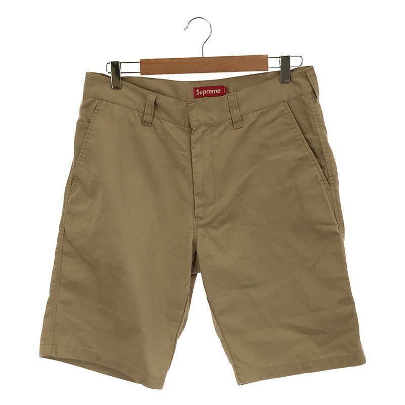 SUPREME / シュプリーム | コットン チノ ショートパンツ | 32 | ベージュ | メンズ