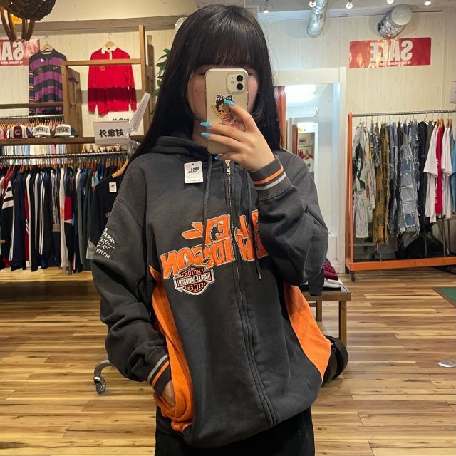 【Harley Davidson/ハーレーダビッドソン】ジップパーカー