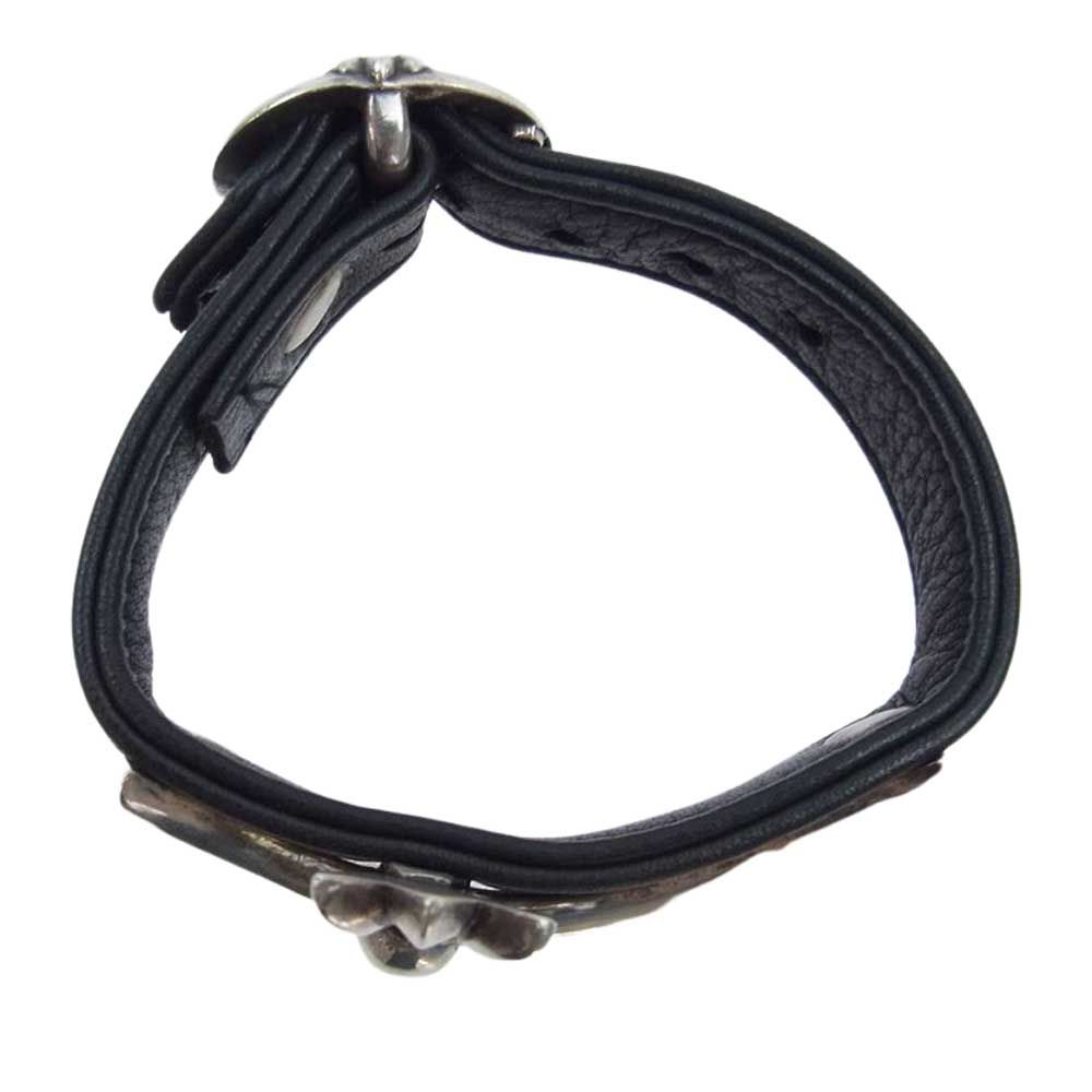 CHROME HEARTS クロムハーツ（原本無） ブレスレット BENT CH CROSS  