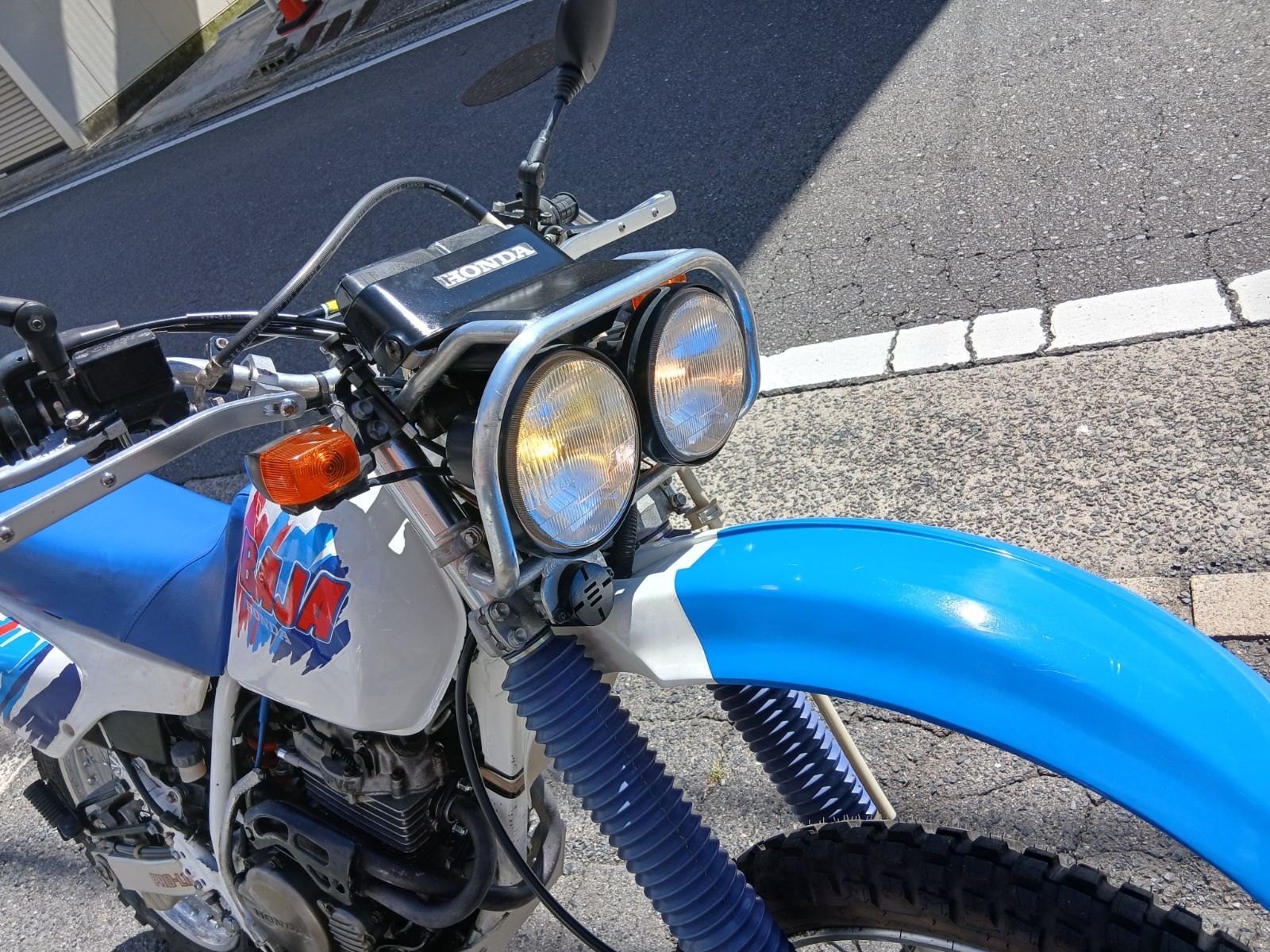 ホンダ XLR250 BAJA】実動キックスターターギアシャフト （実動 動画