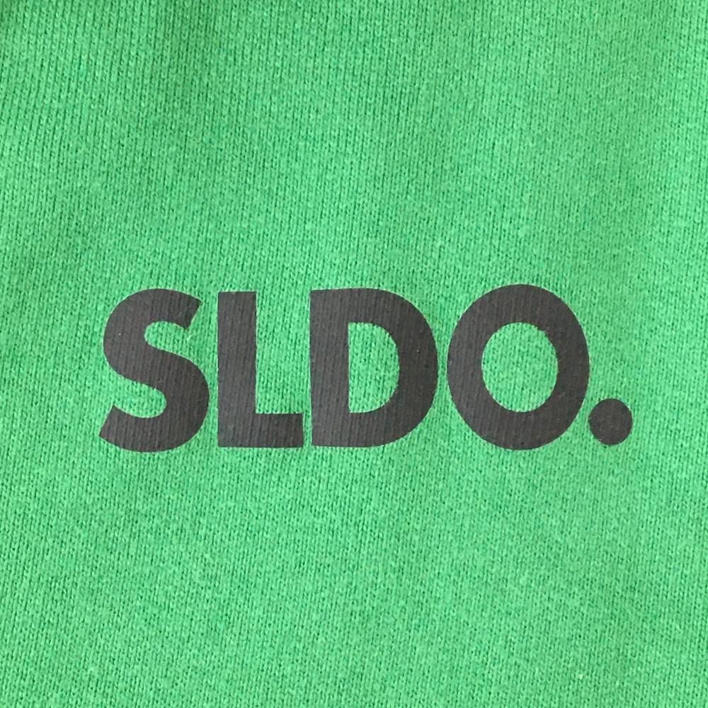 エスルド パーカー グリーン 裏起毛 トレーナー ポケット付 メンズ L