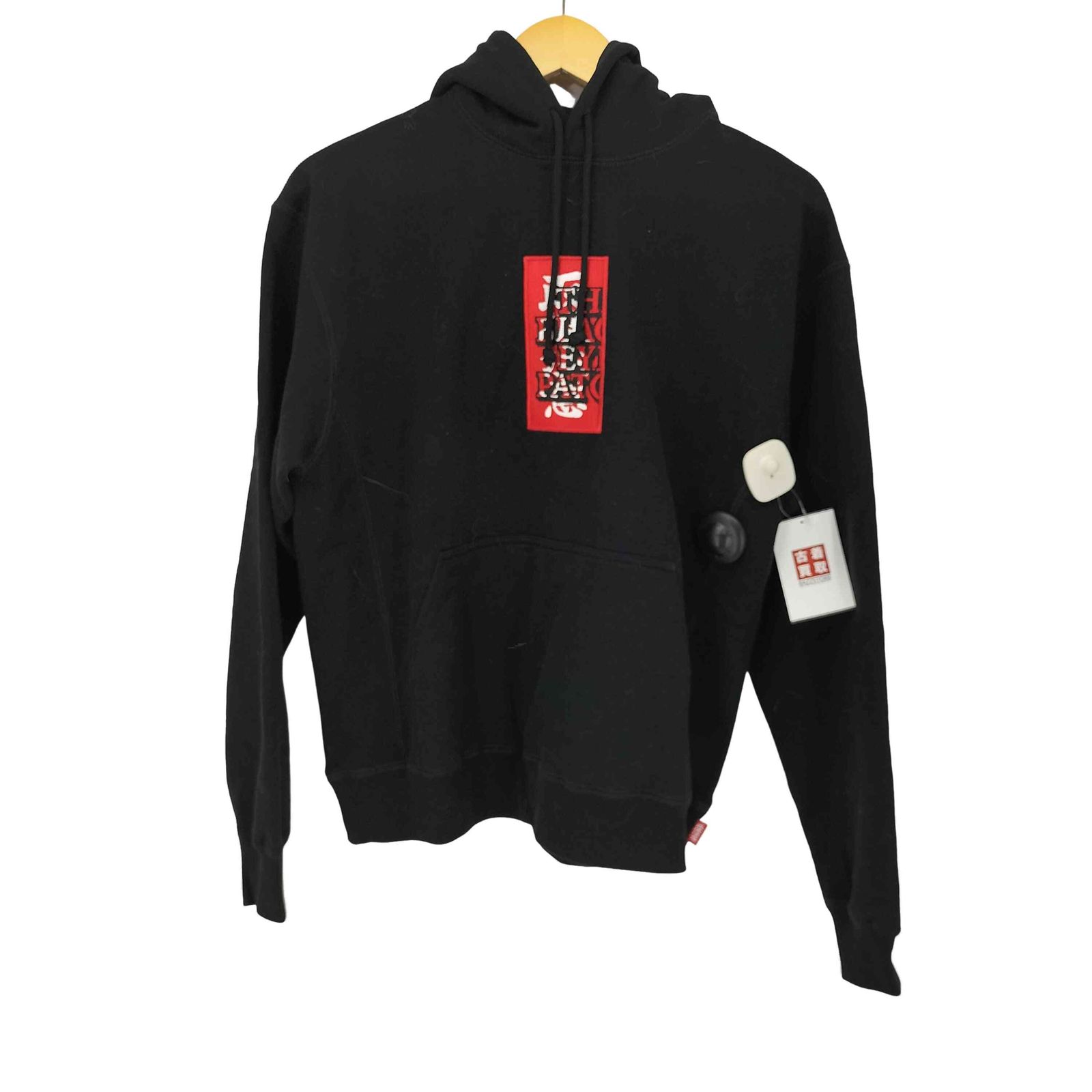HANDLE WITH CARE HOODIE ブラックアイパッチ パーカー M 【公式通販】