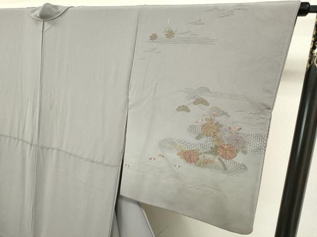 平和屋着物▽中国三大刺繍 スワトウ刺繍 汕頭刺繍 総刺繍 訪問着