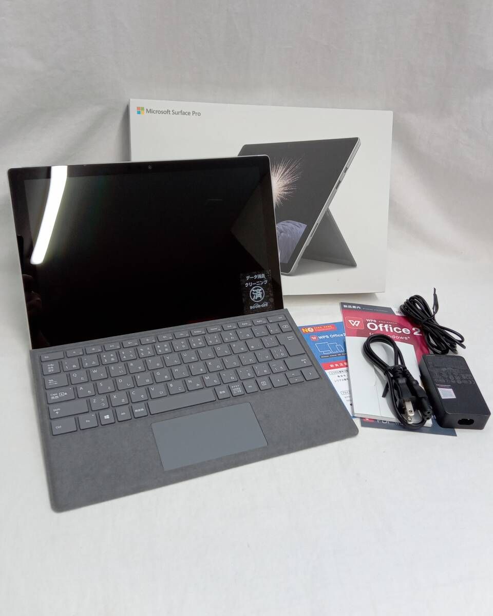 データ削除済] Microsoft FJT-00014 Surface Pro FJT-00014 マイクロソフト サーフェスプロ 12.3型  キーボード付 タブレットPC - メルカリ