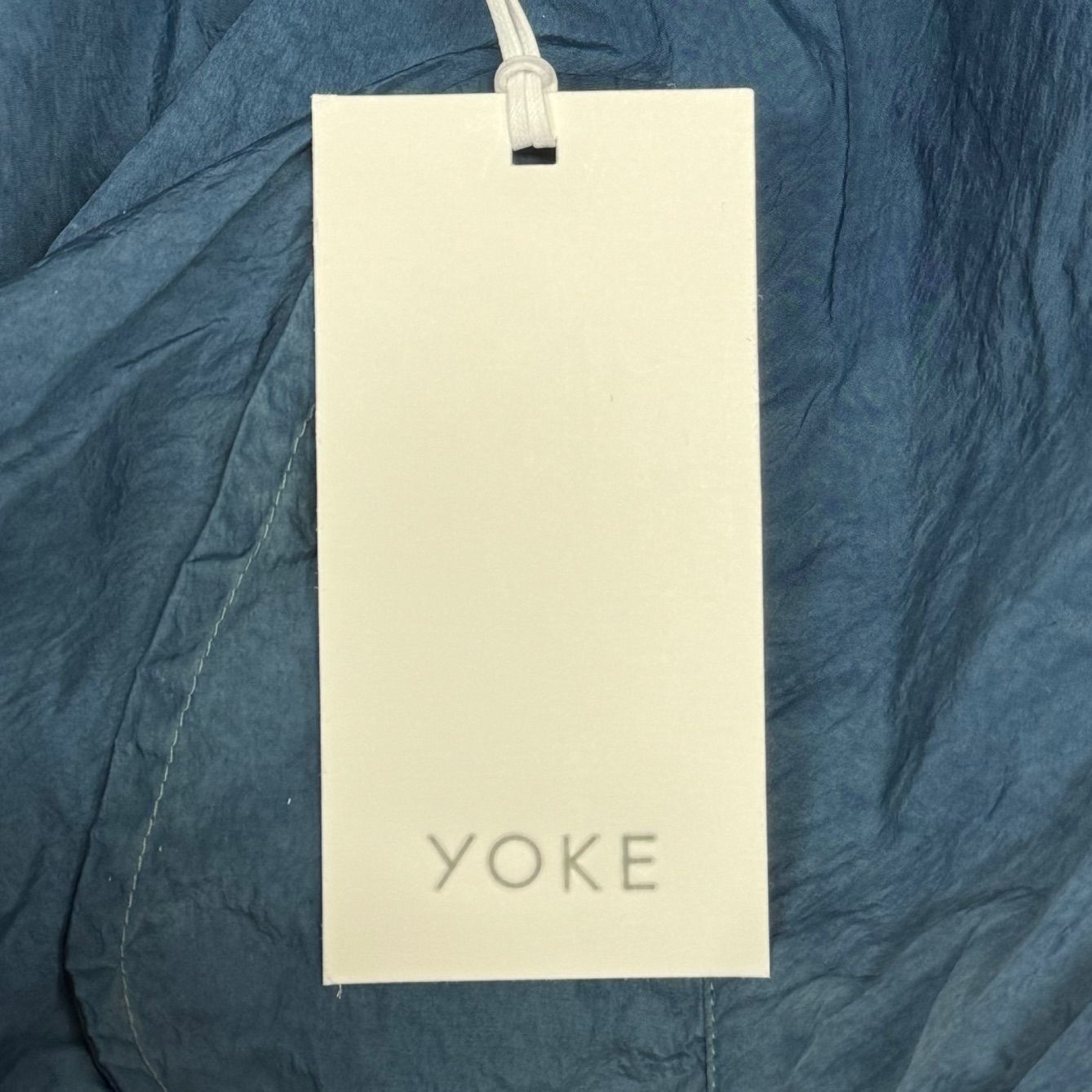定価74800円 新品 YOKE 23SS SPRAY PRINTED NYLON SNOWPARKA スプレー 