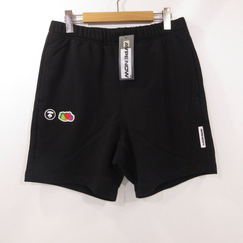 姫路東店 AAPE BY A BATHING APE | エーエイプバイアベイシングエイプ パンツ AAPTEM9701XXM ×FRUIT OF THE LOOM ブラック サイズ M 107