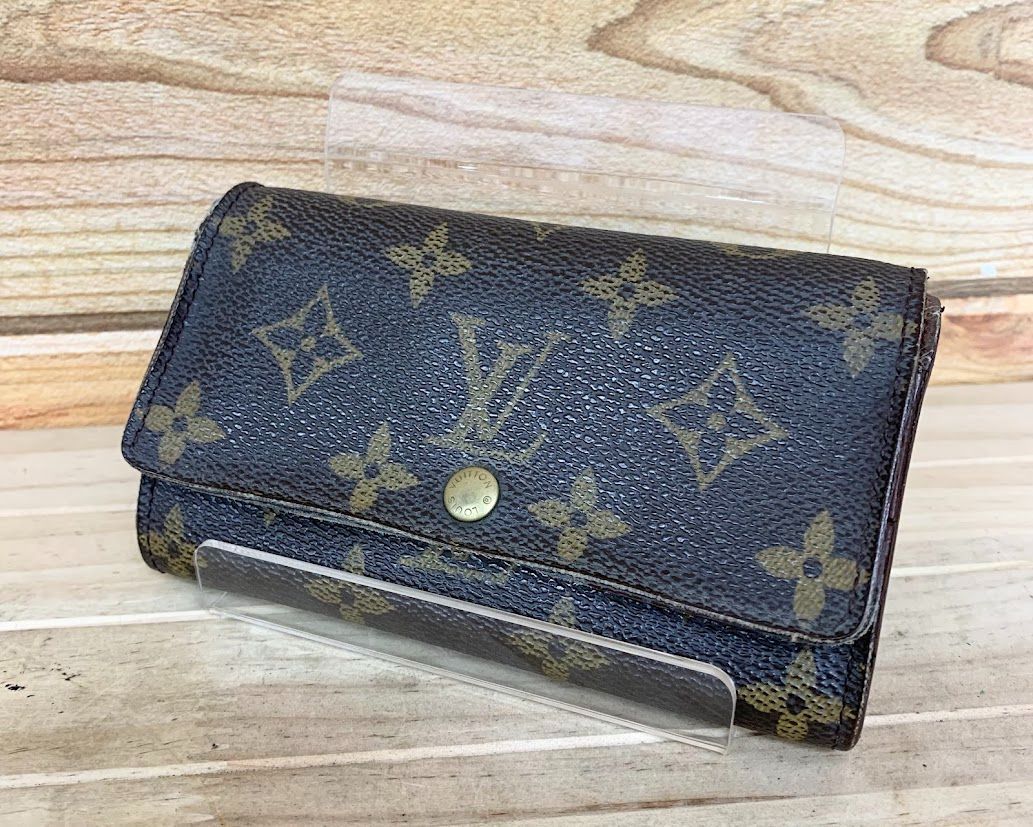 モノグラム ルイヴィトン ポルトモネジップ VUITTON 二つ折り財布