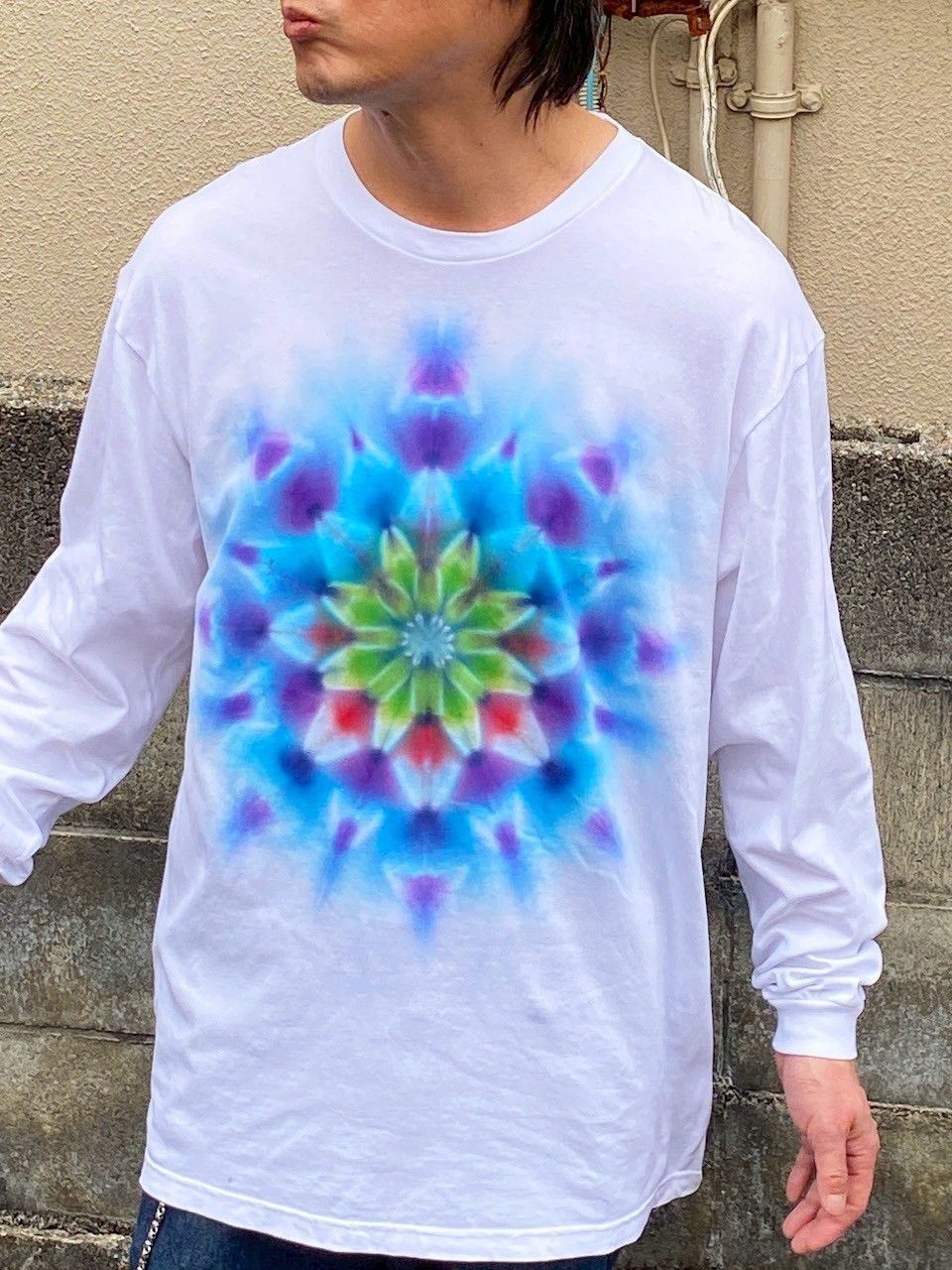 NUKEY PIKES ニューキーパイクス タイダイTシャツ Mサイズ 絞り染めtシャツ