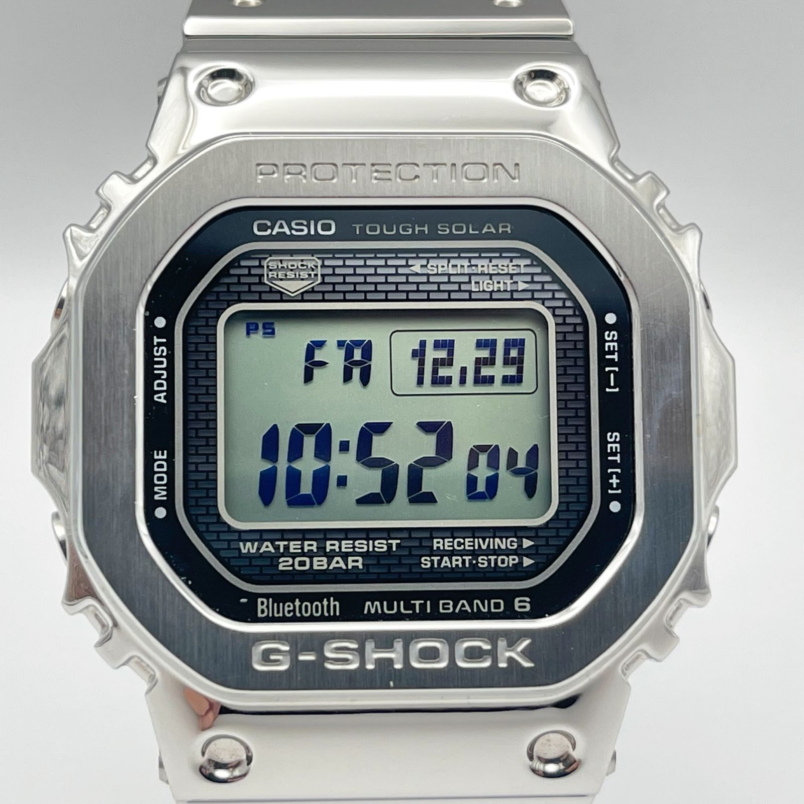 G-SHOCK フルメタル シルバー GMW-B5000D-1JF 電波ソーラー - メルカリ