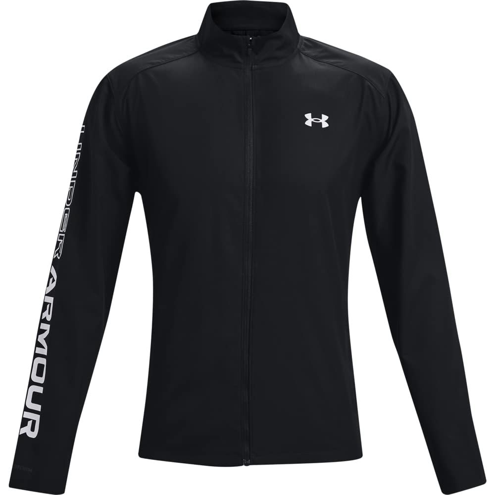アンダーアーマー UA OutRun the Rain Jacket II Black | White | Reflective M