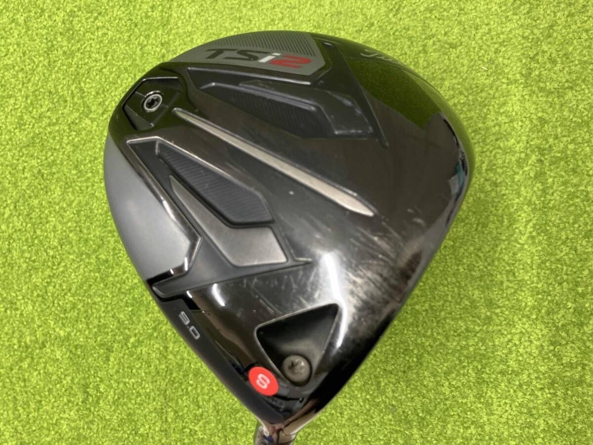 TITLEIST TSi2 TSP110 50 TourS フレックスS ロフト角9.0 ヘッドカバー有り ドライバー