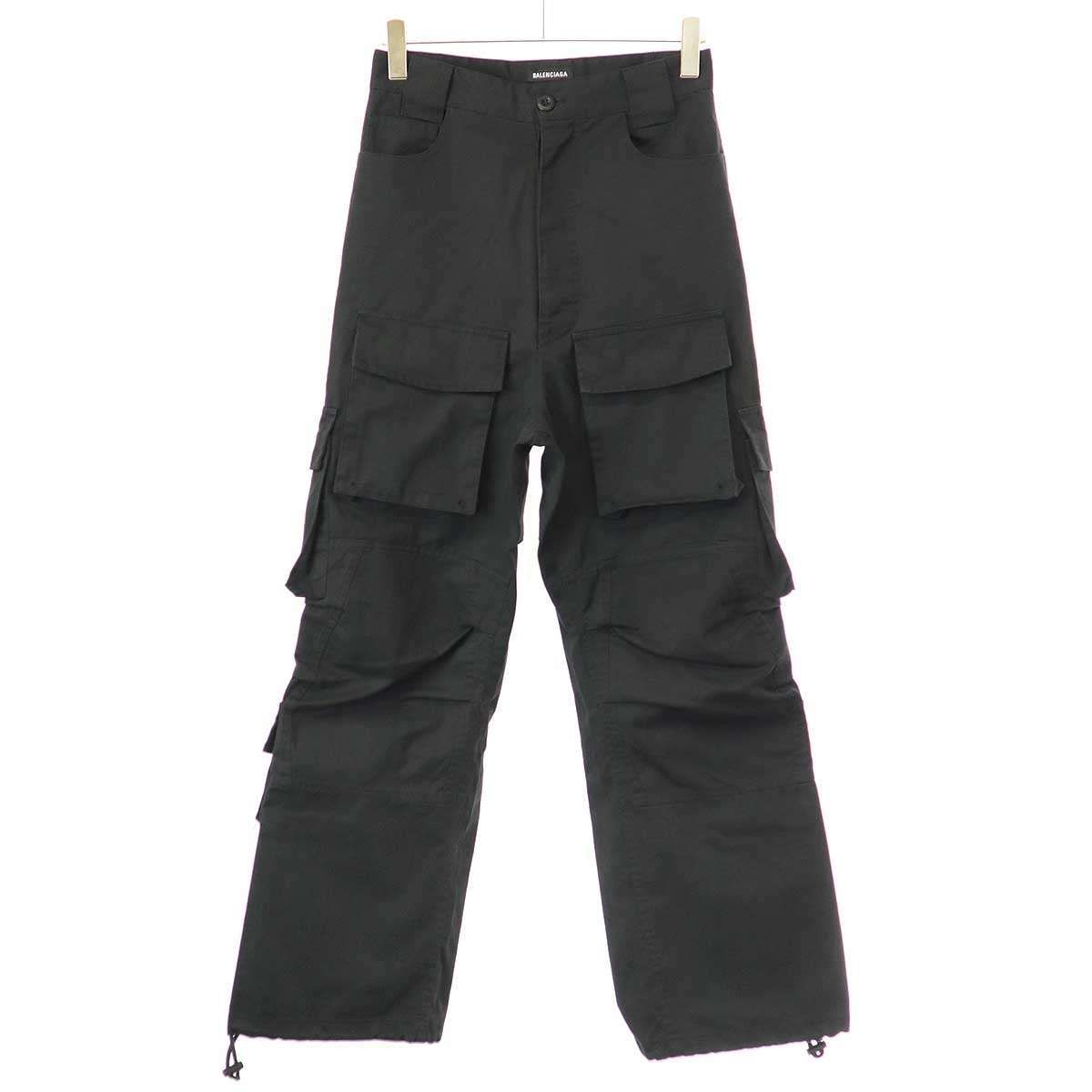 洗練された バレンシアガ カーゴパンツ トラックスーツ HYBRID BALENCIAGA】Cargo カーゴ パンツ ソフトハンドデニム