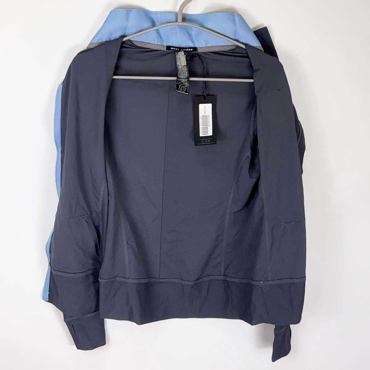 【中古・未使用品】NOEL ASMAR ノエルアスマール ジップアップ ストレッチ 長袖 ライディングシャツ ロングスリーブ XS Carbon グレー AE1816 レディース 乗馬 ウェア 馬術 未使用】NOEL ASMAR ノエルアスマール ジップアップ ストレッチ