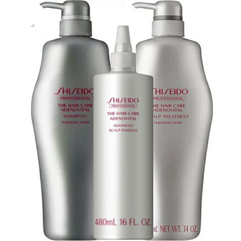 SHISEIDO ADENOVITAL シャンプー 3本セット 【公式通販】