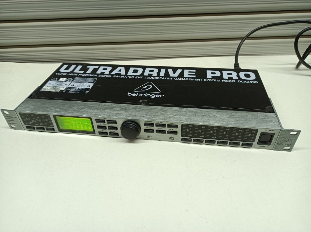 Behringer DCX2496 ULTRA-DRIVE PRO |スピーカープロセッサー