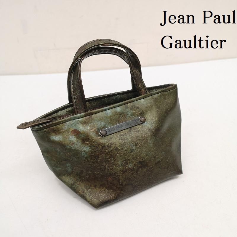 jean paul gaultier Vサイバー トートバッグ 廃盤　玉蟲色 jean paul gaultier Vサイバー トートバッグ 廃盤 玉蟲色 ジャンポール