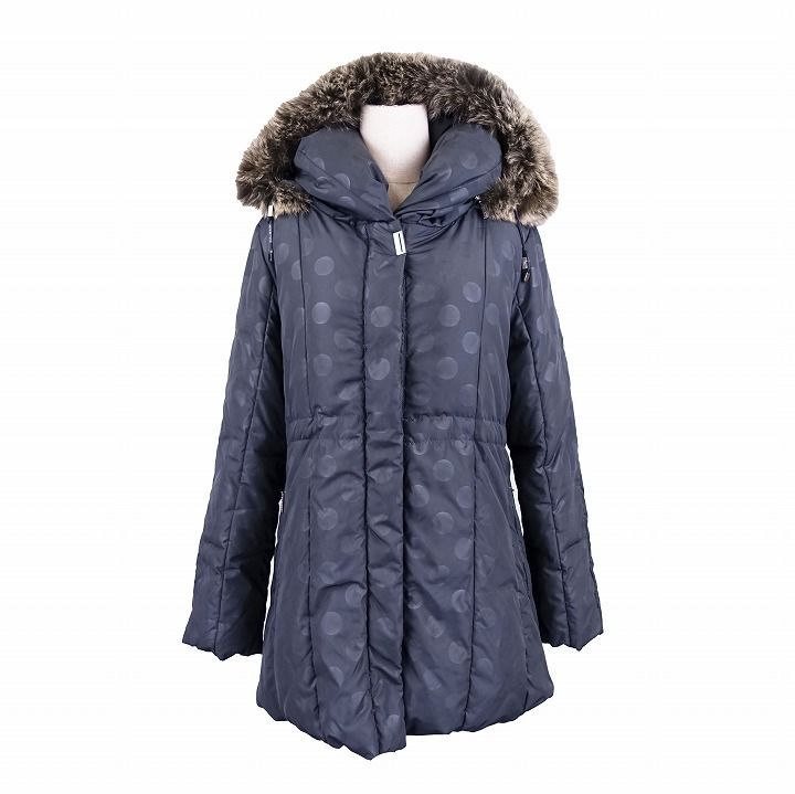 BALMAIN ダウンジャケット 紫色 フード付き ラグジュアリーメンズ