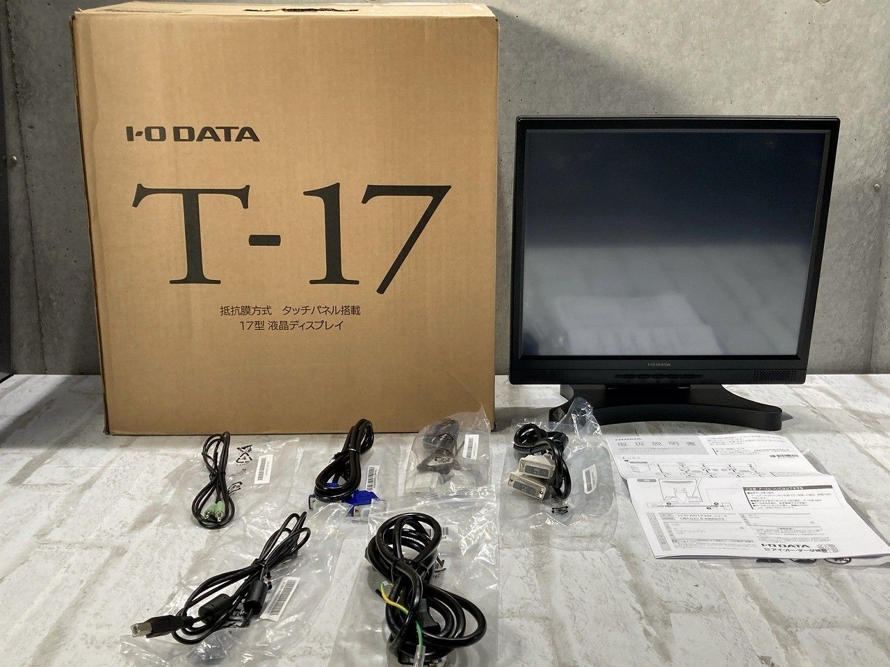 ★状態良好★ I-O DATA アイオーデータ タッチパネル LCD-AD173SFB-T ☆★