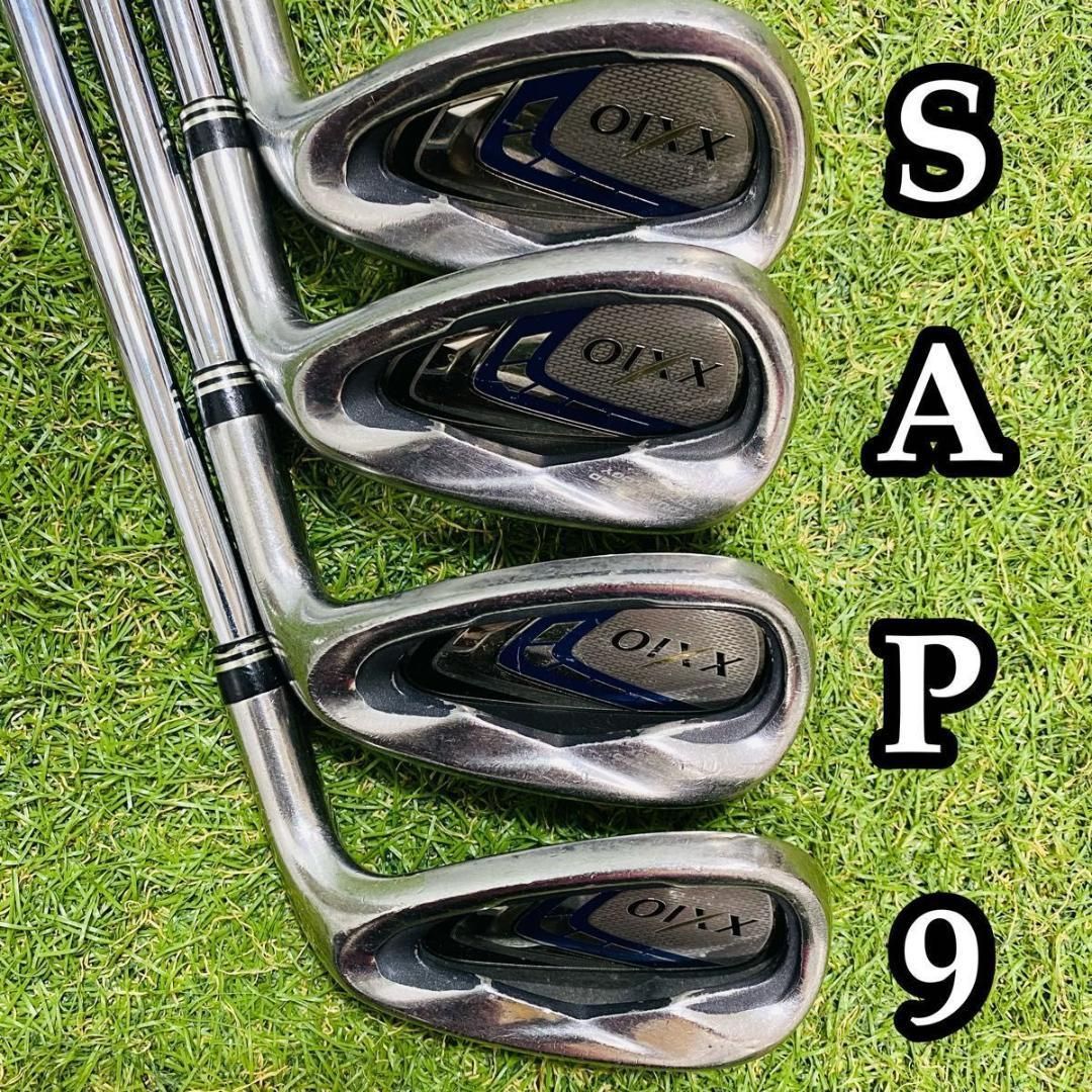 良品】初心者推奨 9代目ゼクシオ XXIO9 メンズアイアンセット 7本 S
