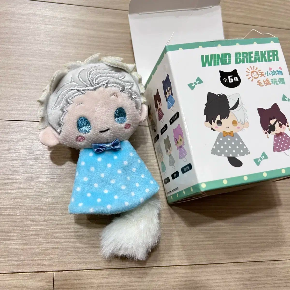 ウィンバー ウインドブレーカー うめみや タピオカ 猫 タッピヌイ ぬいぐるみ 人形 マスコット