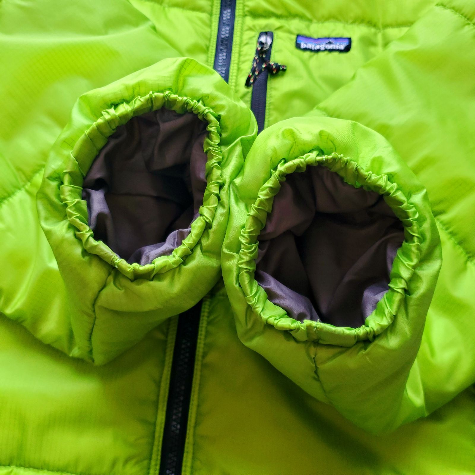 Patagonia Das Parka F02 Gekko Green L - ダウンジャケット