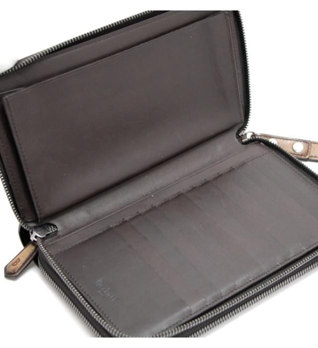 ベルルッティ Berluti タリ スクリットレザー ロングジップウォレット