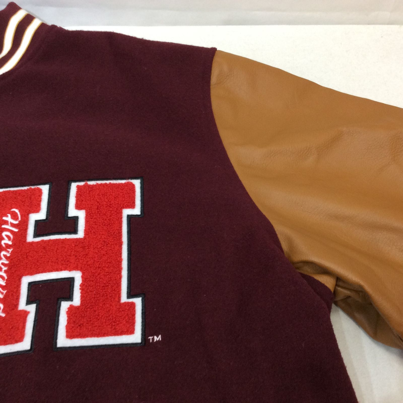 GU ジーユー パテッドスタジャン Harvard ハーバード大学 コラボ XL 