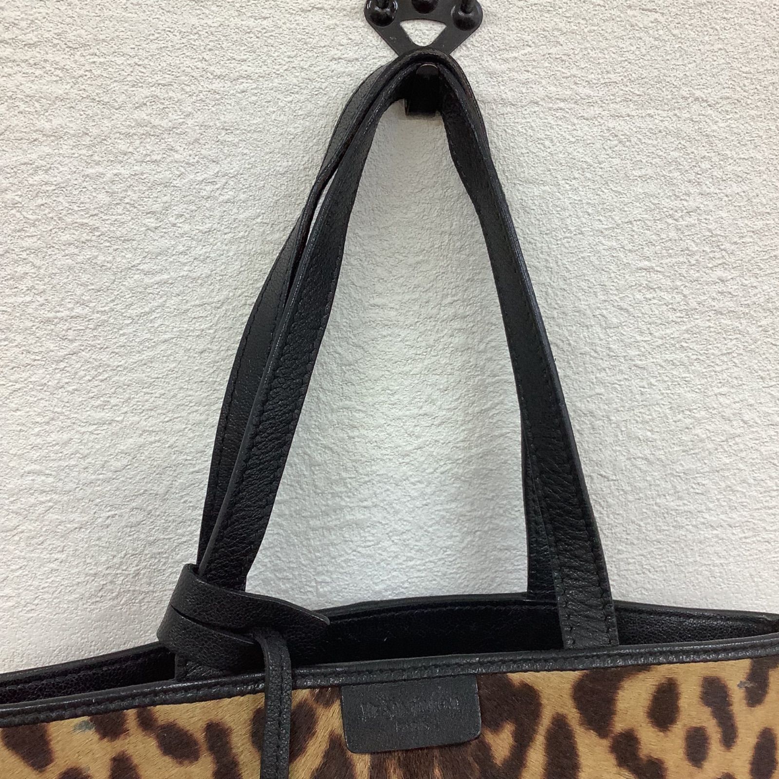 Yves Saint Laurent イヴ・サンローラン ハンドバッグ ヒョウ柄
