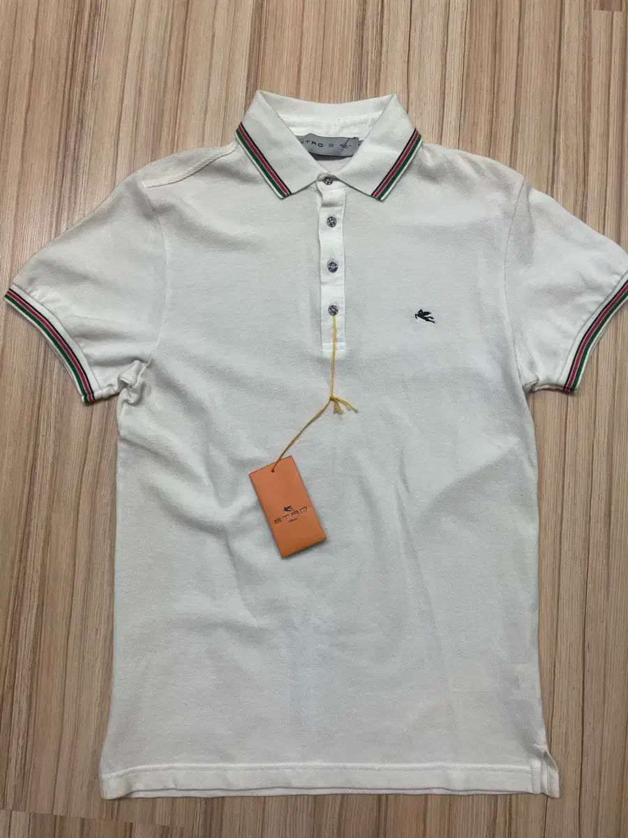 ETRO 白 ポロTシャツ