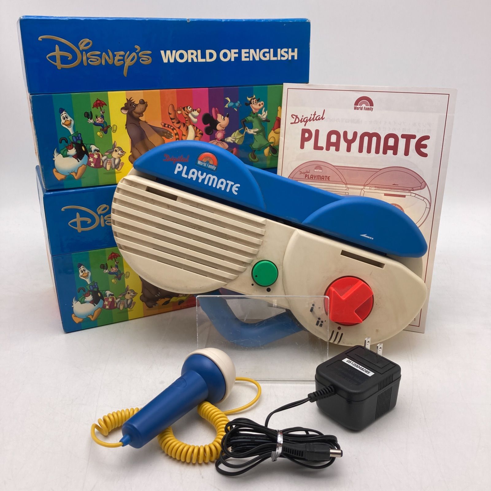 2006年購入 トークアロングセット　両面デジタル　ディズニー英語システム　DWE　Disney　ワールドファミリー　中古　507704