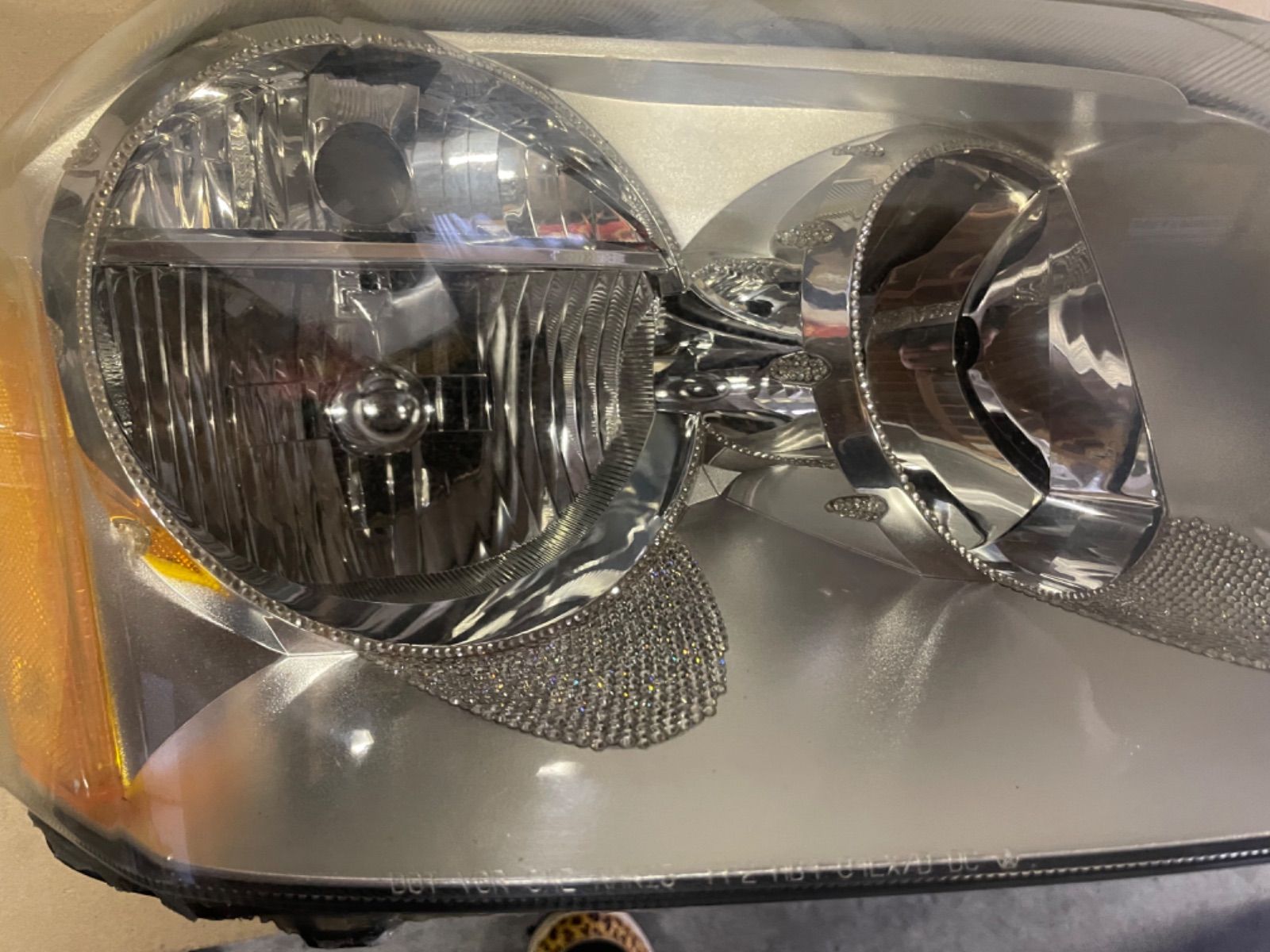 ダッジ マグナム 日本光軸仕様 LED イカリング プロジェクター