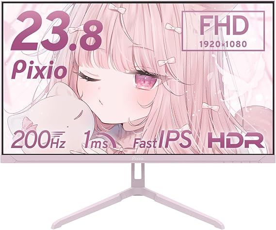 Pixio 23.8インチ IPSモニター 本体　箱無し　頼メルカリ便発送 RK様専用 Pixio PX248 Wave White 23.8インチモニター - メルカリ