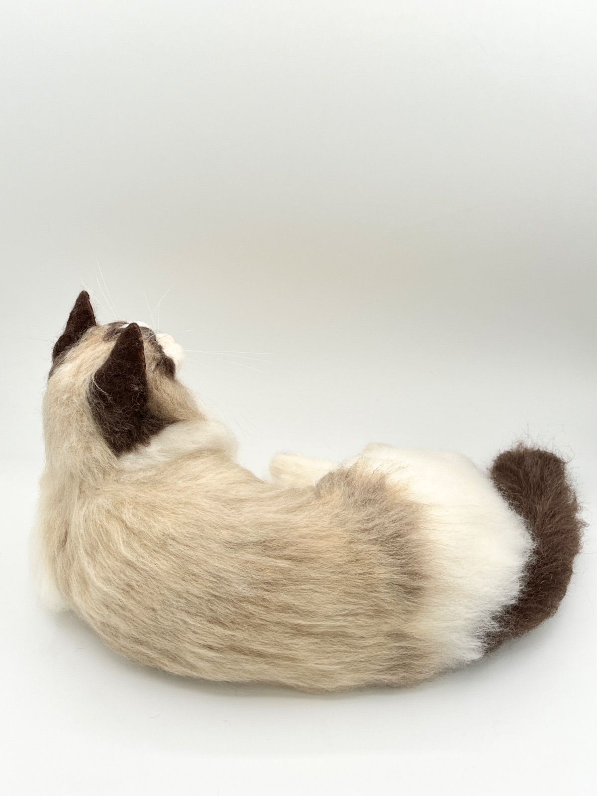 羊毛フェルト猫 ラグドール