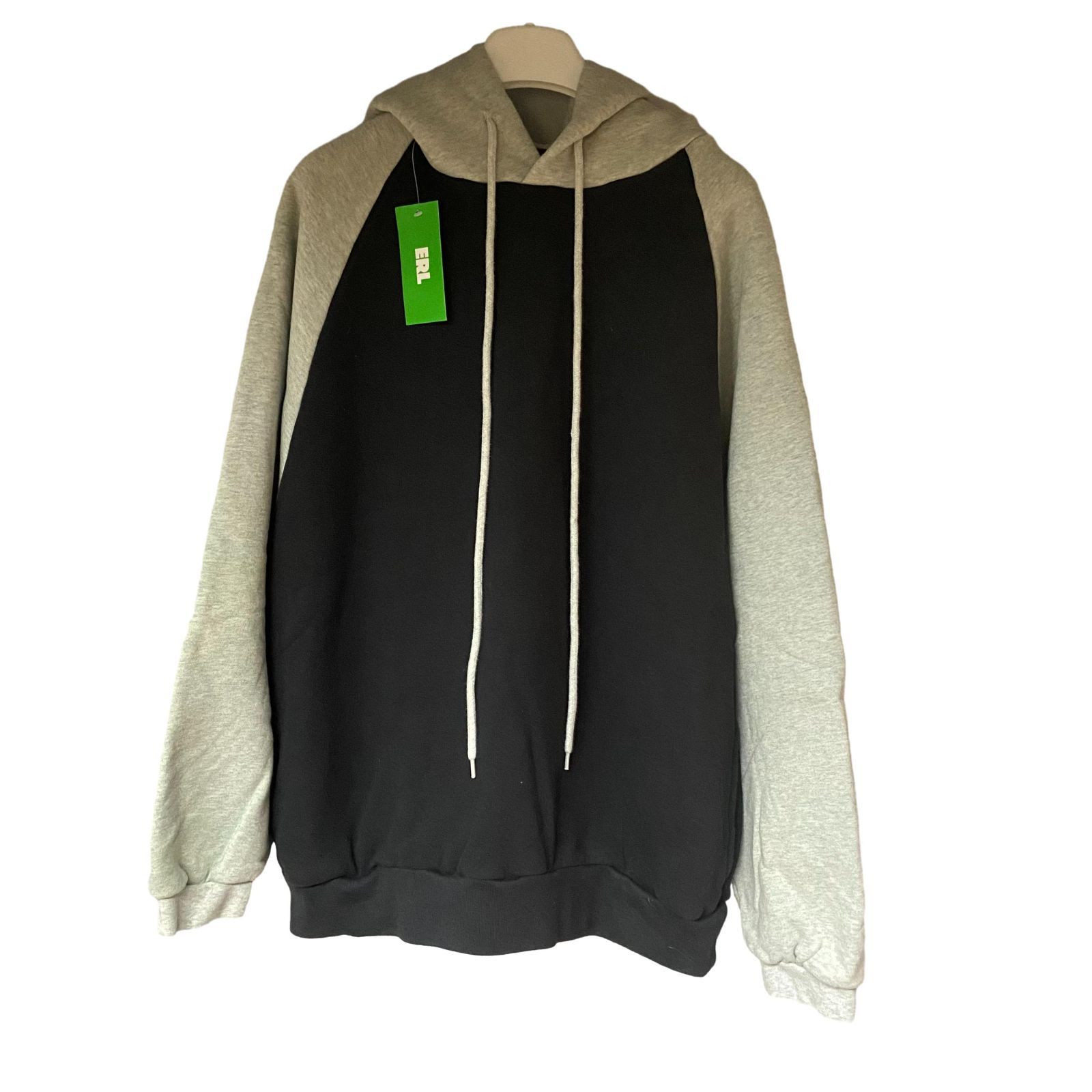 ERL Colour-Block Raglan Hoodie - Green Justin Bieber着用 - メルカリ