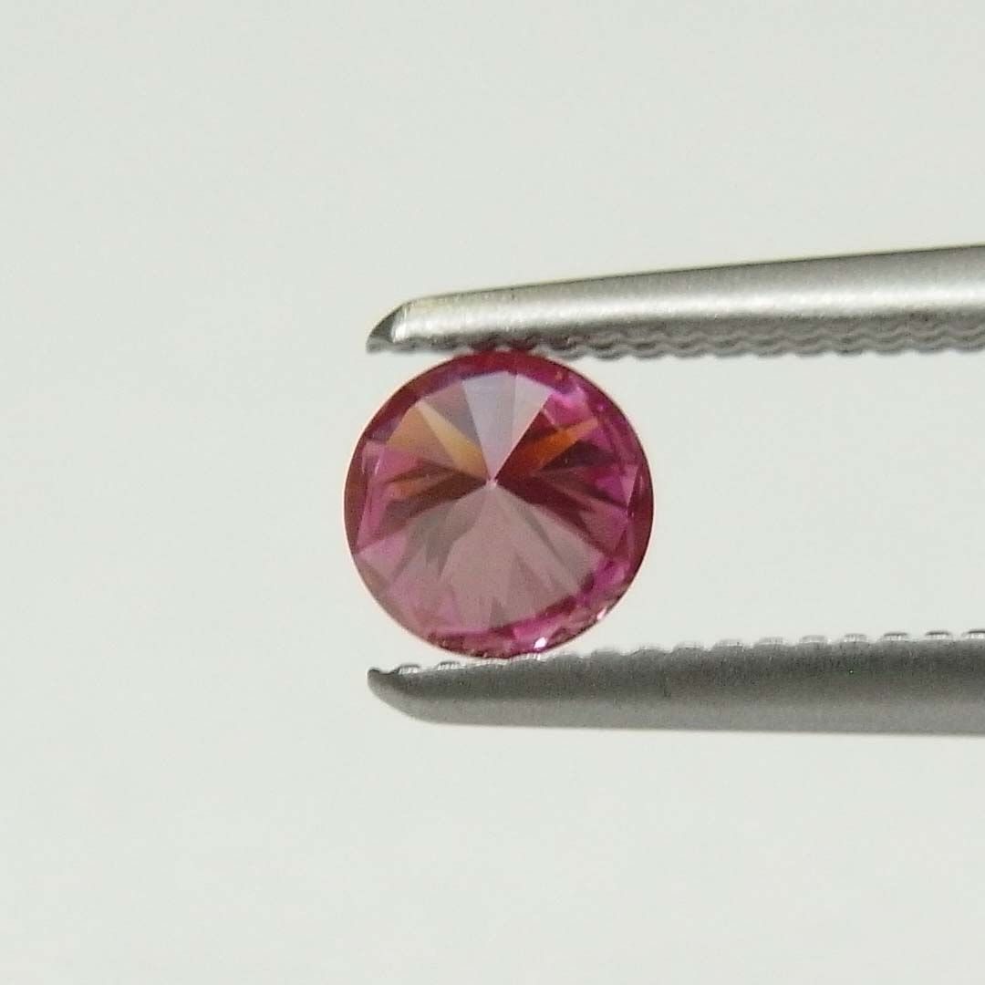新品：ラボグロウン パープルダイヤモンド ルース 0.22ct VS1（鑑定書 