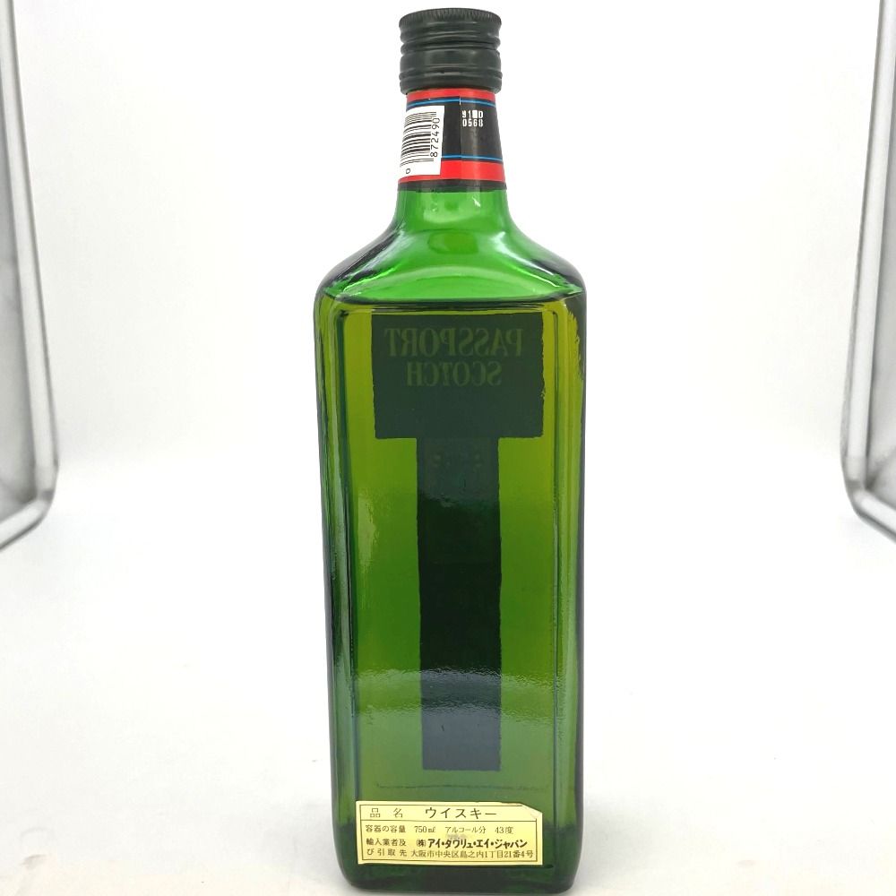 パスポートスコッチ ブレンデッド スコッチ 75CL 43°GL 750ml 43