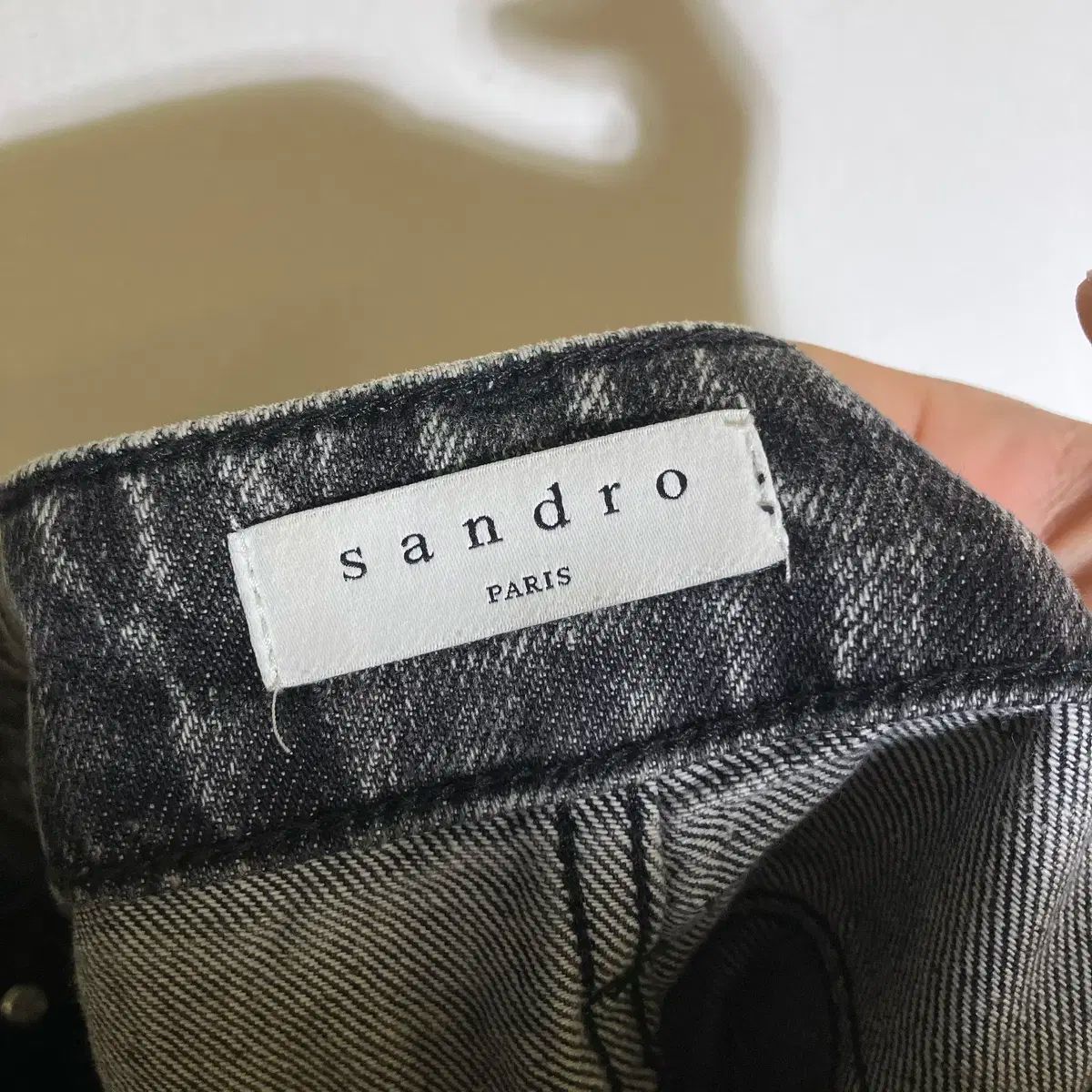 レディース ブラックデニム