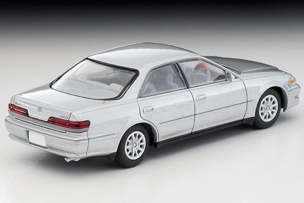 トヨタ マークII 2.0グランデ（銀）98年式 LV-N311b【トミーテック社1/64ミニカー】【トミカの時】