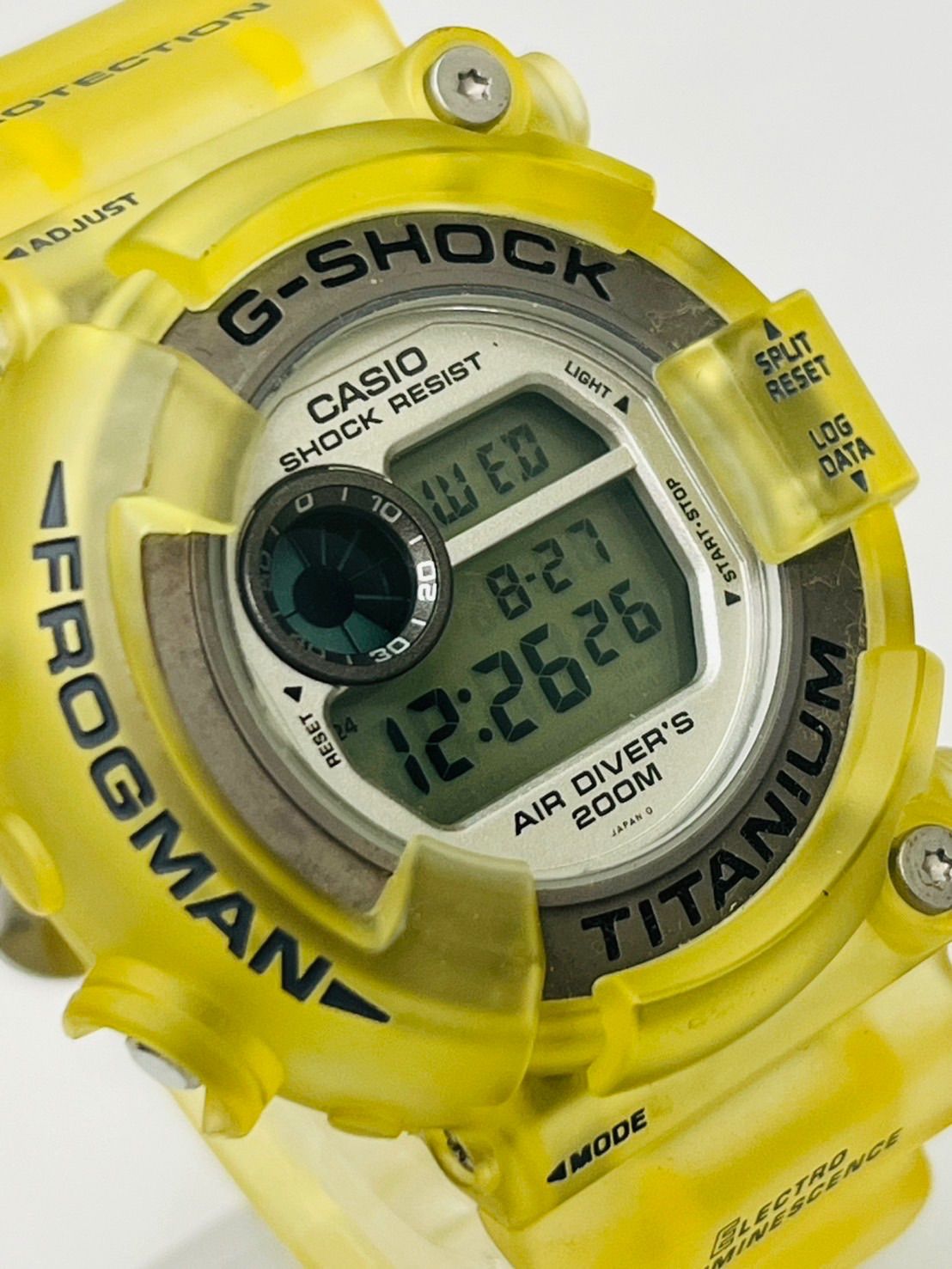 電池交換済】G-SHOCK Gショック FROGMAN フロッグマン 透け