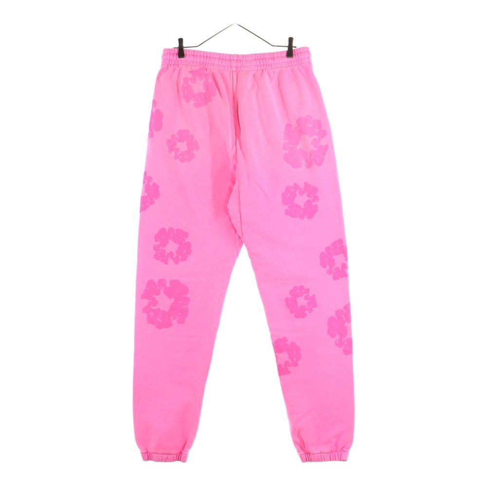 DENIM TEARS デニムティアーズ 25 SS MONO WREATH モノ リース スウェットロングパンツ ピンク